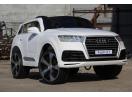 Masina electrica Audi Q7 2x35W 12V cu Panou comanda, Bluetooth, Scaun Tapitat